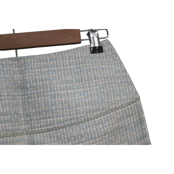 NWT Vintage Y2K Abercrombie Fitch Mini Skirt 00 Tweed Preppy Coquette Wool Silk - Picture 8 of 14